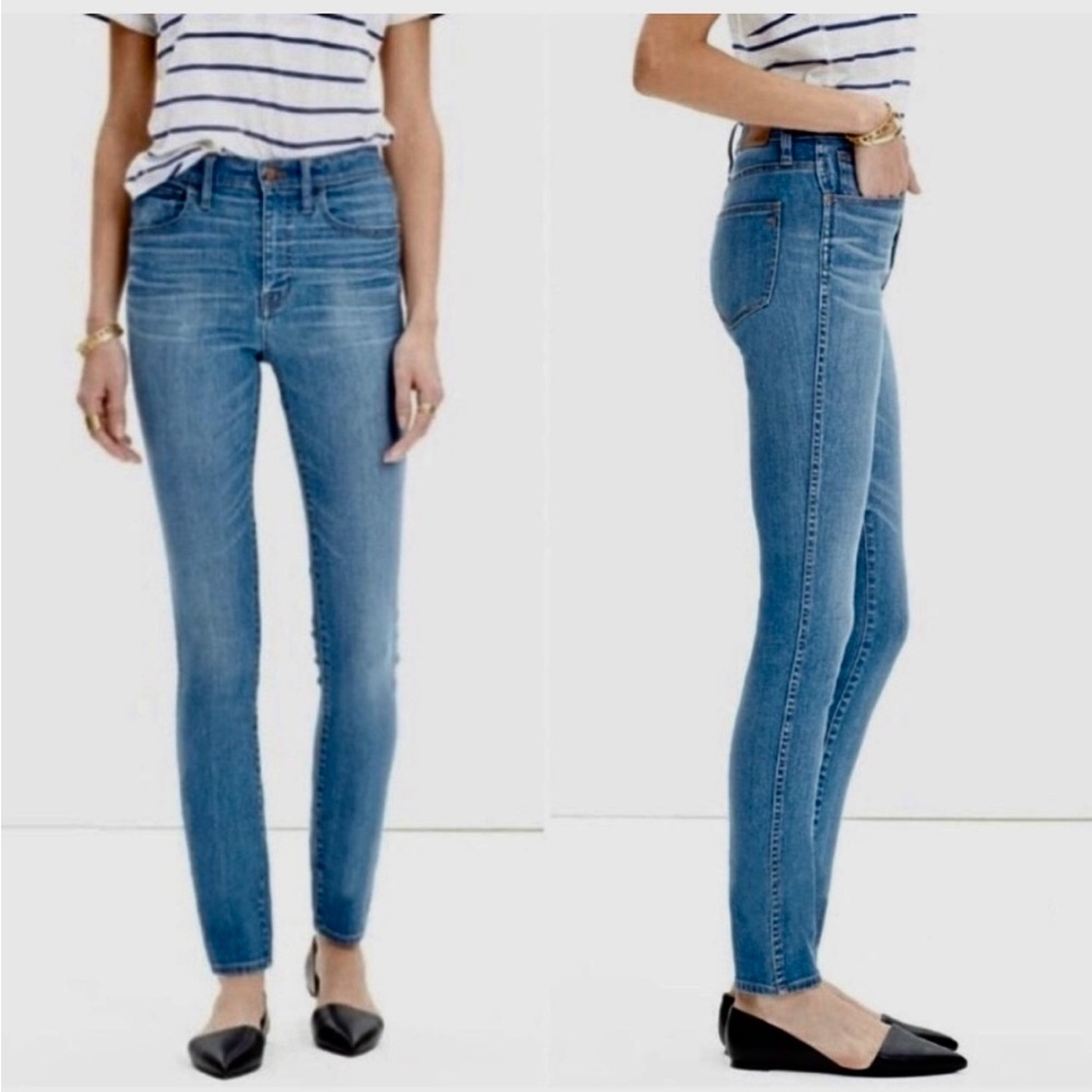 Madewell 10" High Riser 2016 Skinny Skinny Jeans in Rosedale Size 31